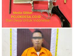 Gedung Meneng : Tekap 308 Presisi Polres Tulang Bawang Amankan Pelaku Pengancaman Dengan Senpi Ilegal