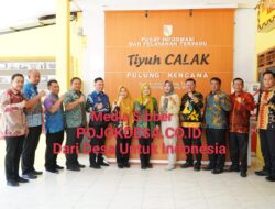 Dalam Rangka Penilaian Desa Anti Korupsi,Inspektorat Provinsi Lampung Kunjungi Tiyuh Pulung Kencana