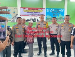 Kapolres Mesuji Bersama Jajaran Melaksanakan Silaturahmi Kamtibmas Nusantara Cooling System Di Desa Talang Batu