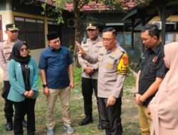 Kapolda Lampung Cek Langsung Kelengkapan Gudang Logistik Milik KPU Tulang Bawang