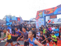 Semarak Brimob Run 2024: Ribuan Peserta Meriahkan Hut Brimob ke-79 di Lampung
