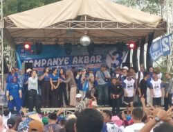 MASYARAKAT TULANG BAWANG PADATI KAMPANYE AKBAR TULANG BAWANG LAMPUNG