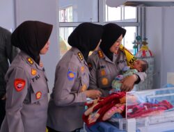 Polda Lampung Siap Berikan Faskes KepadaBayi Laki Laki Yang Ditemukan