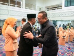 PJ Bupati Kabupaten Tulang Bawang Hadiri Pelantikan PJ Sekretaris Daerah Provinsi Lampung