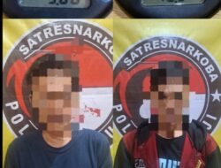 Jajaran Sat Res Narkoba Polres Mesuji Amankan 2 Pemuda Asal Tulang Bawang