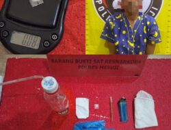 KSW ( 35) Warga Buko Poso DiAmankan Jajaran Sat Res Narkoba Polres Mesuji