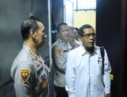 Puslitbang Polri Gelar Penelitian Evaluasi Kualitas Gudang Penyimpanan Senjata Api Dan Amunisi Di Polda Lampung