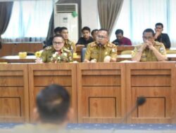 Didampingi Kepala BKPP Tuba,PJ Sekdakab Tulang Bawang Menghadiri Rapat Koordinasi Pembahasan Penataan Pegawai Non ASN