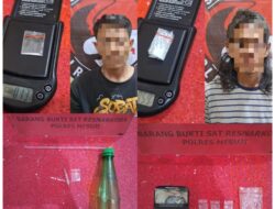 Jajaran Sat Res Narkoba Polres Mesuji Amankan Dua Tersangka Penyalahgunaan Narkotika