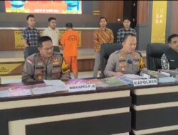 Rugikan Negara Rp.Rp272.499.664 Juta, Polres Tulang Bawang Barat Gelar Konferensi Pers Tindak Pidana Korupsi APBTiyuh