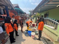 Pemkot Salurkan Bantuan Air Bersih di Panjang Utara