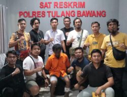 Tekab 308 Presisi Polres Tulang Bawang Tangkap Pelaku Pembunuhan dan Pemerkosaan Anak di Bedeng PT Indolampung