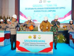 Komitmen Dukung Program MBG, Kapolri Resmikan 20 SPPG Jajaran Polda Lampung