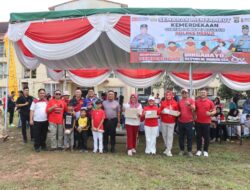 Dalam Rangka Memeriahkan HUT RI Ke-80 Tahun, Polres Mesuji Menggelar Berbagai Macam Perlombaan Yang Di Meriahkan Oleh Para PJU,Ibu Bhayangkari Dan Personil Polres Mesuji