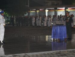 Hening Cipta untuk Pahlawan, Danrem 043/Gatam Irup Apel Kehormatan dan Renungan Suci di TMP Kedaton Lampung