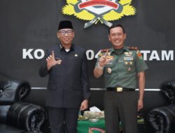 Danrem 043/Gatam Sambut Gubernur Lampung, Jalin Soliditas dan Sinergi