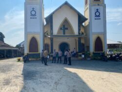 Dalam Rangka Menjaga Kondusifitas Situasi Keamanan di Wilayah Hukum Polres Mesuji, Polres Mesuji Menyiagakan Personil Siaga Kompi III saat ahir Pekan