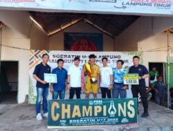 Bhayangkara Presisi Lampung U17 Juara Piala Suratin 2025, Wakili Lampung Di Tingkat Nasional
