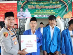Polres Mesuji Peringati Maulid Nabi Muhammad SAW 1447 H/2025 M, Bertempat di Masjid Trisna At-Taubah