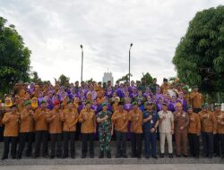 Ikuti Ziarah Rombongan HUT PEPABRI ke-66 Tahun 2025, Kasrem 043/Gatam: PEPABRI Provinsi Lampung Semakin Solid