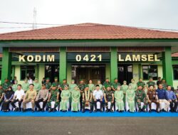 Kunjungan Danrem 043/Gatam ke Kodim 0421/LS: Tingkatkan Soliditas Prajurit