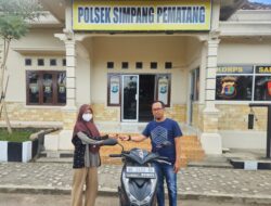 Haru dan Ucapan Syukur, Korban Pencurian Motor Di Mesuji Akhirnya Bisa Bernapas Lega