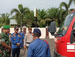 Jajaran Polres Mesuji Bersama Forkopimda Kabupaten Mesuji Dan Pihak terkait Melaksanakan Apel Kesiapan Tanggap Darurat Bencana Hidrometeorologi Di Wilayah Kabupaten Mesuji