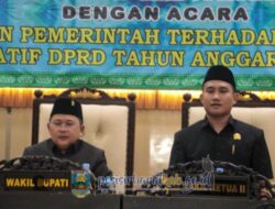Wakil Bupati Pesibar Irawan Topani, S.H., M.Kn.,Menghadiri Rapat Paripurna DPRD Dengan Agenda Tanggapan Pemerintah Terhadap Dua Ranperda Inisiatif DPRD