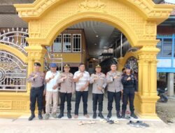 Kapolres Mesuji Silaturahmi Ke Kediaman Kepala Desa Sungai Sodong OKI Mempererat Hubungan Antara Kepolisian Dan Pemerintah Desa Yang Berada Di Perbatasan Sumsel-Lampung