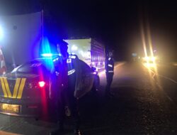 Satuan Samapta Polres Mesuji Melaksanakan Patroli Rutin Dari Pos selter Perbatasan Ke Seluruh Wilayah Hukum Polres Mesuji