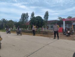 Kapolres Mesuji AKBP Dr. Muhammad Firdaus S.Ik, M.H Diwakili Wakapolres Mesuji, Kompol Trisno Sigit S.H, M.H., Menghadiri Kunker Gubernur Lampung, Rahmad Mirzani Djausal S.T, M.M