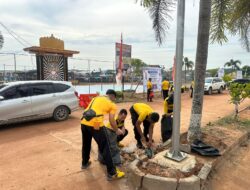 Jajaran Polres Mesuji Gelar Aksi “Beli Humanis”di Lapangan Mekar Jaya,Usai Penutupan Puncak Perayaan HUT Kabupaten Mesuji ke-17
