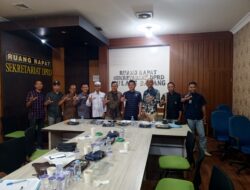 Audensi AWI Membahas CSR Dengan Komisi ll di Ruang Rapat Sekretariat DPRD Tulang Bawang