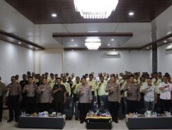 Jajaran Polres Mesuji Gelar syukuran Dalam Rangka Memperingati HUT Satpam Ke 45 Tahun 2025