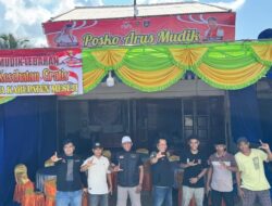 DPC Grib Jaya Mesuji Dirikan Posko Mudik; Dukung Kelancaran Arus Mudik