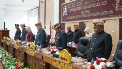 DPRD Kabupaten Tubaba Gelar Rapat Paripuna Istimewa Rangka Memperingati HUT – TUBABA Ke.17
