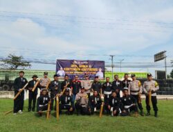 Sinergi PSHT Ranting Simpang Pematang Apel Sabuk Kentongan Di Mapolsek