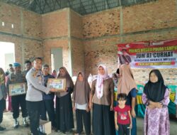 Binmas Polres Mesuji Berkolaborasi Dengan Personel Polsek Tanjung Raya Melaksanakan Kegiatan Rutin Jumat Curhat