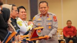 Kapolda dan Wakapolda Lampung Hadiri Rakernis Gabungan Bid Humas dan Bid TIK