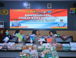 Polda Lampung Ungkap 17 Kasus Narkotika, Sita 179,5 Kg Sabu dan Selamatkan 948 Ribu Jiwa