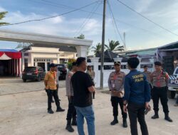 Menjelang Kunjungan Presiden RI ke-7 Joko Widodo ke Kabupaten Mesuji, Kapolres Mesuji Lakukan Pengecekan Menyeluruh Titik Pengamanan