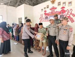 Jajaran Polres Mesuji Dipimpin Kapolsek Simpang Pematang Kompol Ery Hafri S.H., M.H., Melaksanakan Giat Jumat Curhat