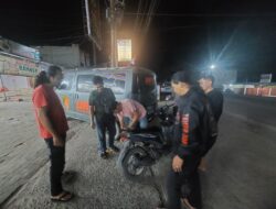Tim URC Presisi Satuan Reserse Kriminal Polres Mesuji Melaksanakan Giat C3 Dan Patroli Keamanan Di Desa Simpang Pematang
